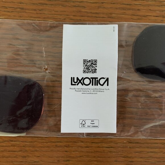 Authentic Ray-Ban RB3548N Hexagonal 51mm Violet Replacement Lenses - Picture 3 of 5